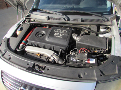 Audi TT Mk1 8N Front Core Support Engine Bay Plastic Cover (2 Pc Set) 8N0860441E8
